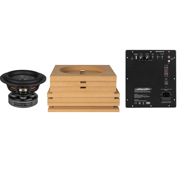 Main product image for Hi-Fidelity Powered Dayton Audio Epique 7" Mini Subwoofer Kit 300 Watts300-7332